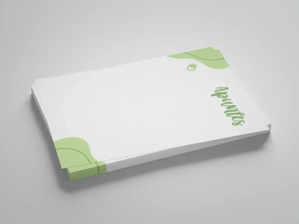 papel para carta una cara