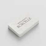 Tarjetas comerciales personalizadas impresas a doble cara para empresa